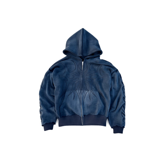 SILENT RIOT ZIP (FADED)